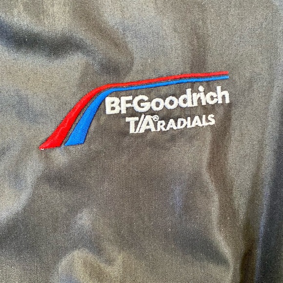 Vintage VTG Made in USA BF Goodrich T/A Radials Garage Jacket Men’s Size Large - Picture 8 of 12